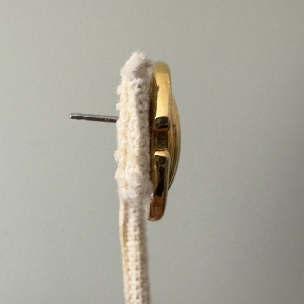 Vintage Gold tone Earrings - Picture 4 of 4